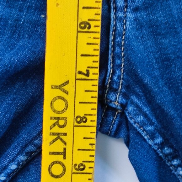 Silver Jeans Tuesday skinny stretchy dark wash indigo blue women's size W27 L29 - Picture 13 of 14